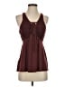 BCBGeneration Burgundy Sleeveless Blouse Size XS - photo 1