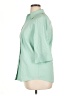 DressBarn Green 3/4 Sleeve Blouse Size 14 - photo 5