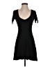Forever 21 Solid Black Casual Dress Size S - photo 1
