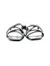 Naturalizer Silver Sandals Size 7 1/2 - photo 2
