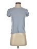 Splendid Blue Short Sleeve Top Size S - photo 1