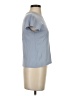 Splendid Blue Short Sleeve Top Size S - photo 4