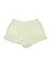 Zara 100% Baumwolle Solid Ivory Athletic Shorts Size M - photo 2