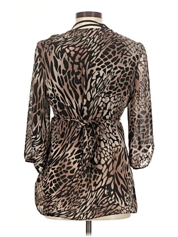 Tapemeasure 3/4 Sleeve Blouse (view 2)