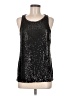 CeCe Black Sleeveless Blouse Size M - photo 1
