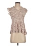 THML 100% Rayon Tan Sleeveless Blouse Size S - photo 1