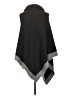 Ann Taylor Gray Poncho Size XS - photo 2