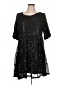 Unbranded Stars Black Cocktail Dress Size L - photo 1