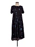 Lularoe Graphic Blue Casual Dress Size S - photo 1