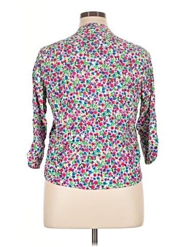 Cathy Daniels 3/4 Sleeve Button-Down Shirt (view 2)