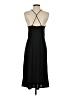 H&M 100% Polyester Solid Black Cocktail Dress Size S - photo 2