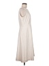 Ann Taylor Solid Ivory Casual Dress Size 8 - photo 4