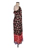 Express 100% Rayon Floral Red Casual Dress Size S - photo 4