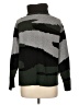Theo & Spence Camo Green Turtleneck Sweater Size L - photo 2