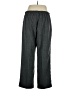 Alfred Dunner 100% Polyester Chevron-herringbone Gray Dress Pants Size 16 - photo 2