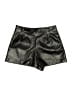 Zara Metallic Black Shorts Size L - photo 2