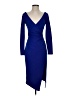 Hello Molly 100% Polyester Blue Cocktail Dress Size 4 - photo 1