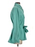 Tahari by ASL Teal Long Sleeve Blouse Size 4 - photo 4