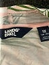 Lands' End Floral Tropical Pink Ivory Cardigan Size 1X - photo 7