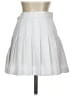Danzy 100% Polyester Solid White Casual Skirt Size S - photo 2