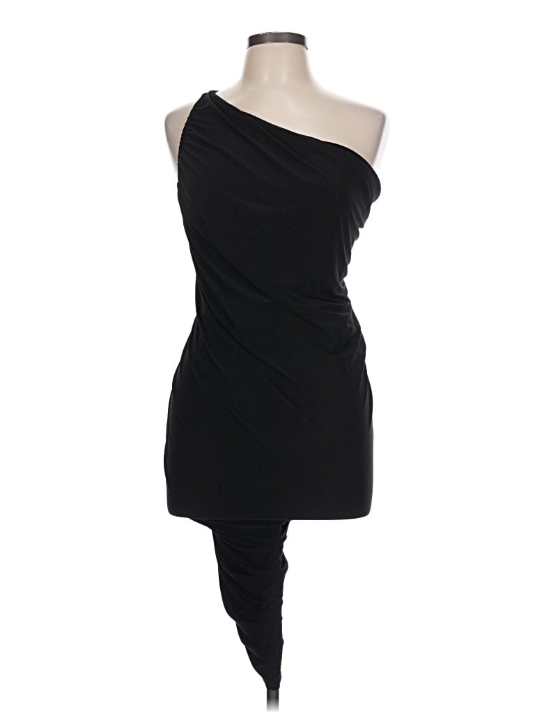 Pre-owned Norma Kamali Cocktail Dress In Black