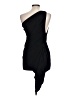 Norma Kamali Solid Black Cocktail Dress Size L - photo 2