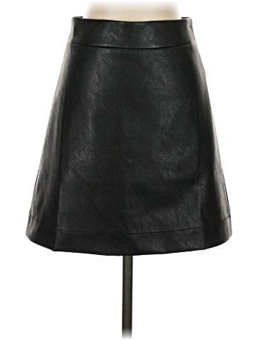J.Crew Factory Store Faux Leather Skirt (view 1)