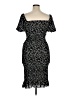 Trixxi 100% Polyester Black Cocktail Dress Size XL - photo 2