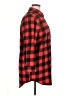 Agnes & Dora Plaid Red Long Sleeve Button-Down Shirt Size XL - photo 4