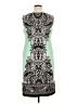 JM Collection Graphic Green Casual Dress Size 0X - photo 2