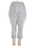 Lane Bryant Stripes White Casual Pants Size 24 - photo 1