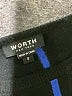 Worth New York 100% Wool Black Wool Pullover Sweater Size S - photo 7