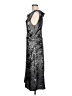 DKNY Metallic Silver Cocktail Dress Size 8 - photo 5