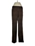 Harold's Animal Print Brown Casual Pants Size 4 - photo 1