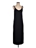 Lumiere Solid Black Casual Dress Size S - photo 1