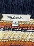 Madewell 100% Cotton Stripes Brown Pullover Sweater Size M - photo 7