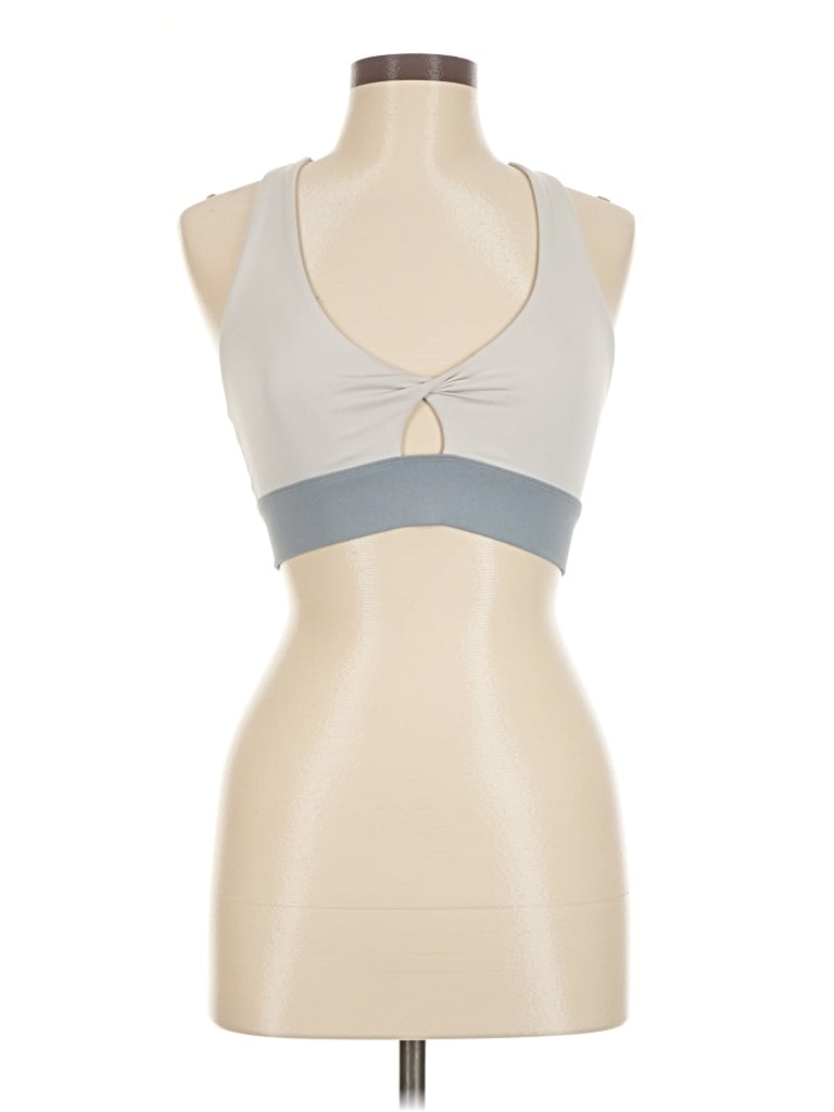 Pre-owned Fabletics Sports Bra In Gray