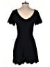 Monteau Black Casual Dress Size M - photo 2