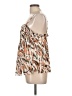 Nine West 100% Polyester Tan Sleeveless Blouse Size L - photo 5