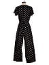 En Focus Studio Polka Dots Black Jumpsuit Size 6 - photo 2