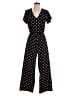 En Focus Studio Polka Dots Black Jumpsuit Size 6 - photo 1