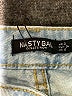 Nasty Gal Inc. Chevron-herringbone Blue Jeans Size 2 - photo 7