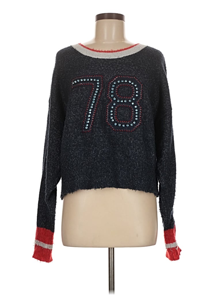 Pre-owned Wildfox Pullover Sweater In Gray