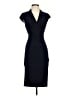 Xscape Solid Black Cocktail Dress Size 4 - photo 1