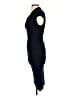 Xscape Solid Black Cocktail Dress Size 4 - photo 5