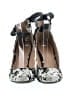 Indigo Rd. Floral Black Heels Size 8 1/2 - photo 2