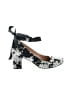Indigo Rd. Floral Black Heels Size 8 1/2 - photo 1