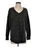Z Supply Animal Print Gray Pullover Sweater Size S - photo 1