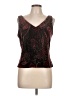 Xscape Burgundy Sleeveless Top Size L - photo 1