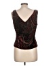 Xscape Burgundy Sleeveless Top Size L - photo 2